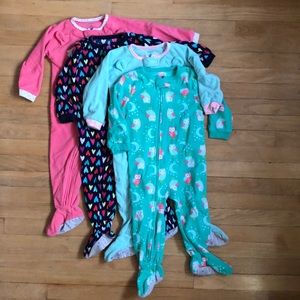 Toddler Carters Fleece PJ bundle